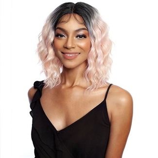 Glamourtress, wigs, weaves, braids, half wigs, full cap, hair, lace front, hair extension, nicki minaj style, Brazilian hair, crochet, hairdo, wig tape, remy hair, Mane Concept Red Carpet Synthetic Edge Slay Lace Front Wig - RCES205 NIENTE