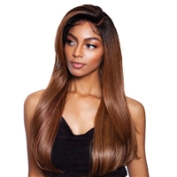 Glamourtress, wigs, weaves, braids, half wigs, full cap, hair, lace front, hair extension, nicki minaj style, Brazilian hair, crochet, hairdo, wig tape, remy hair, Mane Concept Red Carpet Synthetic Premiere Full Lace Front Wig - RCF601 MERLOT