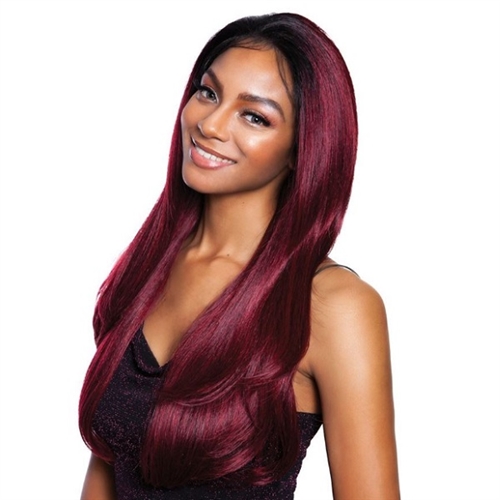 Mane Concept Red Carpet Synthetic Premiere Full Lace Front Wig RCF601 MERLOT