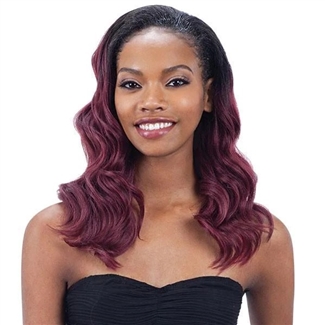 Glamourtress, wigs, weaves, braids, half wigs, full cap, hair, lace front, hair extension, nicki minaj style, Brazilian hair, crochet, hairdo, wig tape, remy hair, Lace Front Wigs, Model Model Synthetic Hair Drawstring Fullcap - GLOWTINI