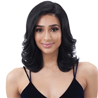 Glamourtress, wigs, weaves, braids, half wigs, full cap, hair, lace front, hair extension, nicki minaj style, Brazilian hair, crochet, hairdo, wig tape, remy hair, Lace Front Wigs, Remy Hair, Model Model 5 Inch Center Deep Lace Part Wig - EURA