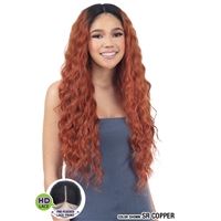 Glamourtress, wigs, weaves, braids, half wigs, full cap, hair, lace front, hair extension, nicki minaj style, Brazilian hair, crochet, hairdo, wig tape, remy hair, Lace Front Wigs, Remy Hair, Model Model Synthetic Gardenia HD Lace Wig - AZALEA