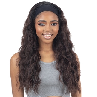 Glamourtress, wigs, weaves, braids, half wigs, full cap, hair, lace front, hair extension, nicki minaj style, Brazilian hair, crochet, hairdo, wig tape, remy hair, Lace Front Wigs, Model Model Synthetic Headband Fullcap - CHEYENNE