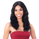 Glamourtress, wigs, weaves, braids, half wigs, full cap, hair, lace front, hair extension, nicki minaj style, Brazilian hair, crochet, hairdo, wig tape, remy hair, Lace Front Wigs, Model Model Haute 100% Human HD Lace Front Wig - BODY WAVE 18