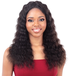 Glamourtress, wigs, weaves, braids, half wigs, full cap, hair, lace front, hair extension, nicki minaj style, Brazilian hair, crochet, hairdo, wig tape, remy hair, Lace Front Wigs, Model Model Haute 100% Human HD Lace Front Wig - SOFT CRIMP CURL 22