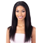 Glamourtress, wigs, weaves, braids, half wigs, full cap, hair, lace front, hair extension, nicki minaj style, Brazilian hair, crochet, hairdo, wig tape, remy hair, Lace Front Wigs, Model Model Haute 100% Human HD 13x3 Lace Frontal Wig - STRAIGHT 22