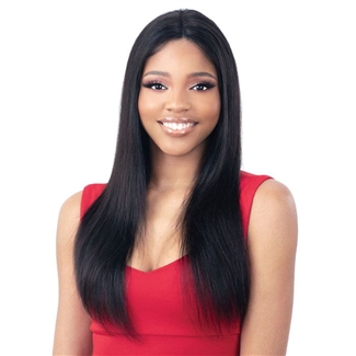 Glamourtress, wigs, weaves, braids, half wigs, full cap, hair, lace front, hair extension, nicki minaj style, Brazilian hair, crochet, hairdo, wig tape, remy hair, Lace Front Wigs, Model Model Haute 100% Human HD Lace Front Wig - STRAIGHT 24