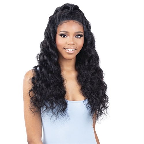 Model Model Synthetic Half-Up HD Lace Front Wig - ANGIE