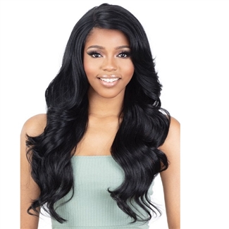 Glamourtress, wigs, weaves, braids, half wigs, full cap, hair, lace front, hair extension, nicki minaj style, Brazilian hair, crochet, hairdo, wig tape, remy hair, Lace Front Wigs, Remy Hair, Model Model Premium Synthetic Mint Lace Front Wig - ML 05