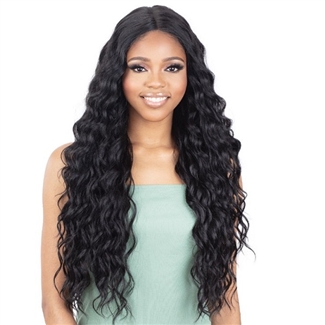 Glamourtress, wigs, weaves, braids, half wigs, full cap, hair, lace front, hair extension, nicki minaj style, Brazilian hair, crochet, hairdo, wig tape, remy hair, Lace Front Wigs, Remy Hair, Model Model Premium Synthetic Mint Lace Front Wig - ML 06