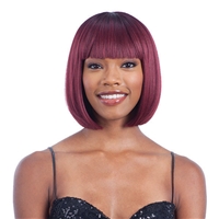 Glamourtress, wigs, weaves, braids, half wigs, full cap, hair, lace front, hair extension, nicki minaj style, Brazilian hair, crochet, hairdo, wig tape, remy hair, Lace Front Wigs, Remy Hair, Human Hair, Model Model Synthetic Wig Clean Cap Number 19