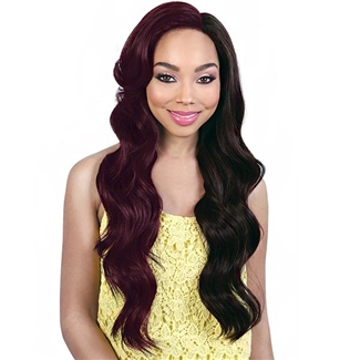 Glamourtress, wigs, weaves, braids, half wigs, full cap, hair, lace front, hair extension, nicki minaj style, Brazilian hair, crochet, hairdo, wig tape, remy hair, Lace Front Wigs, Motown Tress Synthetic Deep Part Let's Lace Wig - LDP TASHA