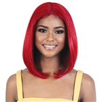 Glamourtress, wigs, weaves, braids, half wigs, full cap, hair, lace front, hair extension, nicki minaj style, Brazilian hair, crochet, hairdo, wig tape, remy hair, Lace Front Wigs, Motown Tress Synthetic Hair HD Spin Part Invisible Lace Wig - LDP-RUBY14