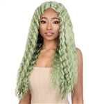 Glamourtress, wigs, weaves, braids, half wigs, full cap, hair, lace front, hair extension, nicki minaj style, Brazilian hair, crochet, hairdo, wig tape, remy hair, Lace Front Wigs, Motown Tress Let's Lace Deep Part Lace Front Wig - LDP CRIMP7