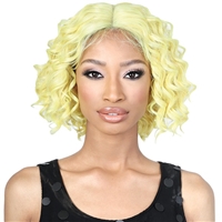 Glamourtress, wigs, weaves, braids, half wigs, full cap, hair, lace front, hair extension, nicki minaj style, Brazilian hair, crochet, hairdo, wig tape, remy hair, Lace Front Wigs, Motown Tress Seduction Synthetic Lace Deep Part Wig - LP.NISHA