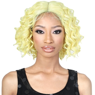 Glamourtress, wigs, weaves, braids, half wigs, full cap, hair, lace front, hair extension, nicki minaj style, Brazilian hair, crochet, hairdo, wig tape, remy hair, Lace Front Wigs, Motown Tress Seduction Synthetic Lace Deep Part Wig - LP.NISHA