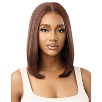 Glamourtress, wigs, weaves, braids, half wigs, full cap, hair, lace front, hair extension, nicki minaj style, Brazilian hair, crochet, hairdo, wig tape, remy hair, Lace Front Wigs, Outre Human Blend 360 Frontal 13X4 HD Lace Wig - NORVINA