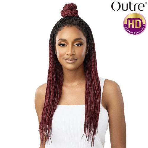 Outre Pre Braided Synthetic 13X4 HD Lace Frontal Wig KNOTLESS