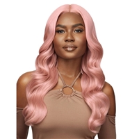 Glamourtress, wigs, weaves, braids, half wigs, full cap, hair, lace front, hair extension, nicki minaj style, Brazilian hair, crochet, hairdo, wig tape, remy hair, Lace Front Wigs, Outre Color Bomb Synthetic HD Lace Front Wig - ALECIA