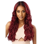 Glamourtress, wigs, weaves, braids, half wigs, full cap, hair, lace front, hair extension, nicki minaj style, Brazilian hair, crochet, hairdo, wig tape, remy hair, Lace Front Wigs, Outre Perfect Hairline 13X6 Synthetic Lace Wig - ANNALISE