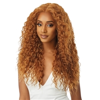 Glamourtress, wigs, weaves, braids, half wigs, full cap, hair, lace front, hair extension, nicki minaj style, Brazilian hair, crochet, hairdo, wig tape, remy hair, Lace Front Wigs, Outre Perfect Hairline 13X6 Synthetic Lace Wig - ARIELLA