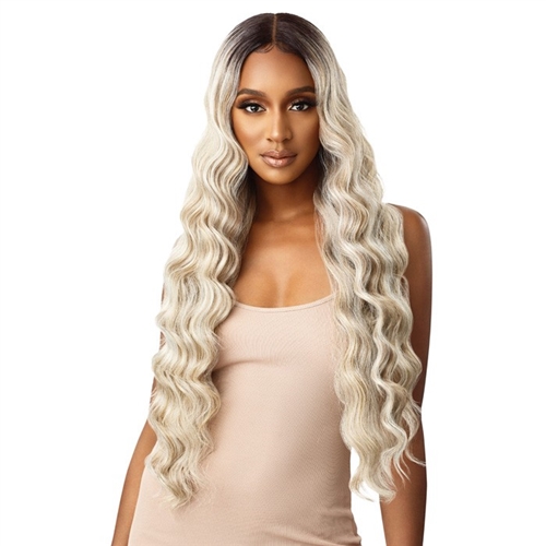 Outre Synthetic Sleeklay Part HD Lace Front Wig DALILAH 34 FINAL SALE