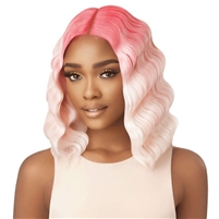 Glamourtress, wigs, weaves, braids, half wigs, full cap, hair, lace front, hair extension, nicki minaj style, Brazilian hair, crochet, hairdo, wig tape, remy hair, Lace Front Wigs, Outre Color Bomb Synthetic HD Lace Front Wig - GEMINI