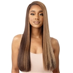 Glamourtress, wigs, weaves, braids, half wigs, full cap, hair, lace front, hair extension, nicki minaj style, Brazilian hair, crochet, hairdo, wig tape, remy hair, Lace Front Wigs, Outre Color Bomb Synthetic HD Lace Front Wig - INANNA