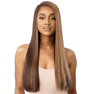 Glamourtress, wigs, weaves, braids, half wigs, full cap, hair, lace front, hair extension, nicki minaj style, Brazilian hair, crochet, hairdo, wig tape, remy hair, Lace Front Wigs, Outre Color Bomb Synthetic HD Lace Front Wig - INANNA