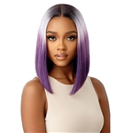 Glamourtress, wigs, weaves, braids, half wigs, full cap, hair, lace front, hair extension, nicki minaj style, Brazilian hair, crochet, hairdo, wig tape, remy hair, Lace Front Wigs, Outre Color Bomb Synthetic HD Lace Front Wig - JELISSE