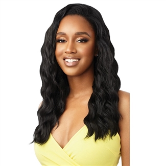 Glamourtress, wigs, weaves, braids, half wigs, full cap, hair, lace front, hair extension, nicki minaj style, Brazilian hair, crochet, hairdo, wig tape, remy hair, Lace Front Wigs, Outre Premium Converti Cap Synthetic Wig - WAVY MOOD