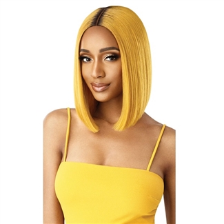 Glamourtress, wigs, weaves, braids, half wigs, full cap, hair, lace front, hair extension, nicki minaj style, Brazilian hair, remy hair, Lace Front Wigs, Outre The Daily Wig Synthetic Hair Lace Part Wig - LUNA