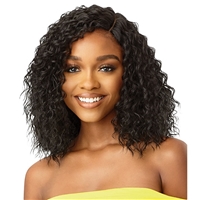 Glamourtress, wigs, weaves, braids, half wigs, full cap, hair, lace front, hair extension, nicki minaj style, Brazilian hair, remy hair, Lace Front Wigs, Outre The Daily Wig Synthetic Wet & Wavy Style Lace Part Wig - HOUSTON