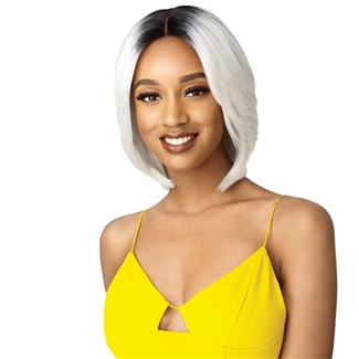 Glamourtress, wigs, weaves, braids, half wigs, full cap, hair, lace front, hair extension, nicki minaj style, Brazilian hair, remy hair, Lace Front Wigs, Outre The Daily Wig Synthetic Hair Lace Part Wig - GOLDIE