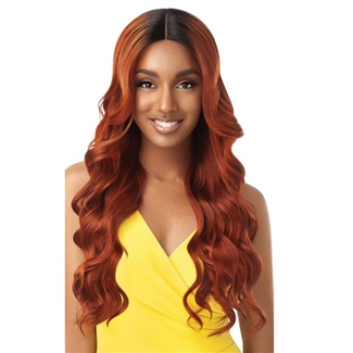 Glamourtress, wigs, weaves, braids, half wigs, full cap, hair, lace front, hair extension, nicki minaj style, Brazilian hair, remy hair, Lace Front Wigs, Outre The Daily Wig Synthetic Hair Lace Part Wig - KAMALA