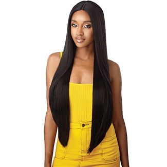 Glamourtress, wigs, weaves, braids, half wigs, full cap, hair, lace front, hair extension, nicki minaj style, Brazilian hair, remy hair, Lace Front Wigs, Outre The Daily Wig Synthetic Hair Lace Part Wig - KYLA