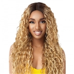 Glamourtress, wigs, weaves, braids, half wigs, full cap, hair, lace front, hair extension, nicki minaj style, Brazilian hair, remy hair, Lace Front Wigs, Outre The Daily Wig Synthetic Hair Lace Part Wig - THORA