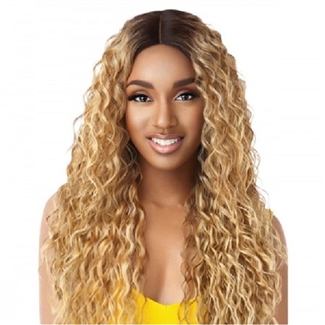 Glamourtress, wigs, weaves, braids, half wigs, full cap, hair, lace front, hair extension, nicki minaj style, Brazilian hair, remy hair, Lace Front Wigs, Outre The Daily Wig Synthetic Hair Lace Part Wig - THORA