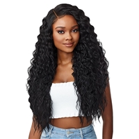 Glamourtress, wigs, weaves, braids, half wigs, full cap, hair, lace front, hair extension, nicki minaj style, Brazilian hair, crochet, hairdo, wig tape, remy hair, Lace Front Wigs, Outre Perfect Hairline 13X6 Faux Scalp HD Lace Wig - CHEYENNE