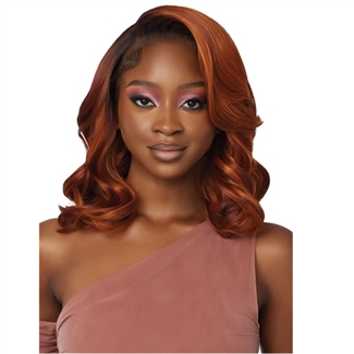 Glamourtress, wigs, weaves, braids, half wigs, full cap, hair, lace front, hair extension, nicki minaj style, Brazilian hair, crochet, hairdo, wig tape, remy hair, Lace Front Wigs, Outre Perfect Hairline 13X4 Glueless HD Lace Wig - JEANNIE