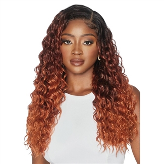 Glamourtress, wigs, weaves, braids, half wigs, full cap, hair, lace front, hair extension, nicki minaj style, Brazilian hair, crochet, hairdo, wig tape, remy hair, Lace Front Wigs, Outre Perfect Hairline 13X6 Faux Scalp HD Lace Wig - KEIANA