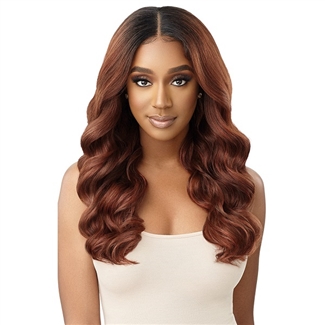 Glamourtress, wigs, weaves, braids, half wigs, full cap, hair, lace front, hair extension, nicki minaj style, Brazilian hair, crochet, hairdo, wig tape, remy hair, Lace Front Wigs, Outre Perfect Hairline Synthetic 13X5 Synthetic HD Lace Wig - KLAIR