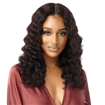 Glamourtress, wigs, weaves, braids, half wigs, full cap, hair, lace front, hair extension, nicki minaj style, Brazilian hair, wig tape, Outre Mytresses Gold Label 100% Unprocessed Hair Blowout Collection HD Lace Front Wig - HH LOOSE DEEP 20