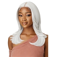 Glamourtress, wigs, weaves, braids, half wigs, full cap, hair, lace front, hair extension, nicki minaj style, Brazilian hair, crochet, hairdo, wig tape, remy hair, Lace Front Wigs, Outre Synthetic Glueless HD Lace Front Wig - TYLER