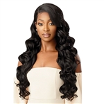 Glamourtress, wigs, weaves, braids, half wigs, full cap, hair, lace front, hair extension, nicki minaj style, Brazilian hair, crochet, hairdo, wig tape, remy hair, Lace Front Wigs, Outre Synthetic Melted Hairline Lace Front Wig - CHANDELL