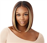 Glamourtress, wigs, weaves, braids, half wigs, full cap, hair, lace front, hair extension, nicki minaj style, Brazilian hair, crochet, hairdo, wig tape, remy hair, Lace Front Wigs, Outre Synthetic Melted Hairline HD Lace Front Wig - KIANI