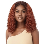 Glamourtress, wigs, weaves, braids, half wigs, full cap, hair, lace front, hair extension, nicki minaj style, Brazilian hair, crochet, hairdo, wig tape, remy hair, Outre Synthetic Hair Melted Hairline Deluxe Wide HD Lace Front Wig - CASSIAN