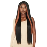 Glamourtress, wigs, weaves, braids, half wigs, full cap, hair, lace front, hair extension, nicki minaj style, Brazilian hair, crochet, hairdo, wig tape, remy hair, Lace Front Wigs, Outre Synthetic Melted Hairline HD Swiss Lace Front Wig - MAKEIDA