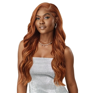 Glamourtress, wigs, weaves, braids, half wigs, full cap, hair, lace front, hair extension, nicki minaj style, Brazilian hair, crochet, hairdo, wig tape, remy hair, Lace Front Wigs, Outre Synthetic Melted Hairline Swirlista HD Lace Front Wig - SWIRL 102