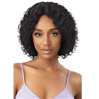 Glamourtress, wigs, weaves, braids, half wigs, full cap, hair, lace front, hair extension, nicki minaj style, Brazilian hair, wig tape, remy hair, Lace Front Wigs, Outre Mytresses Purple Label 100% Unprocessed Hair No Knot Part Wig - AQUILA
